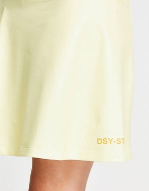 Лимонная теннисная юбка Active Daisy Street