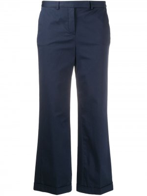 Укороченные брюки прямого кроя Loro Piana. Цвет: синий