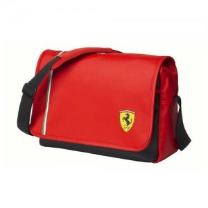 Сумка на плечо Ferrari Messenger Bag Red 5100032-600. Цвет: красный