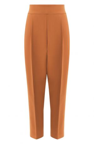 Укороченные брюки со стрелками No. 21. Цвет: коричневый