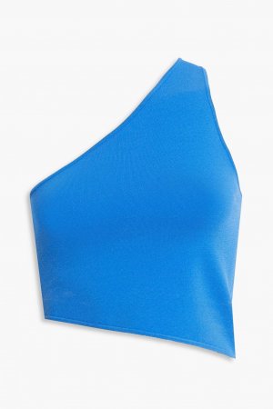 Асимметричный топ Colby на одно плечо из эластичного джерси , синий A.L.C.