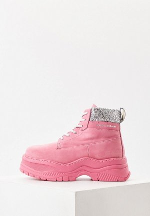 Ботинки Chiara Ferragni. Цвет: розовый