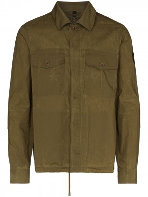 Куртка-рубашка Recon на пуговицах Belstaff. Цвет: зеленый