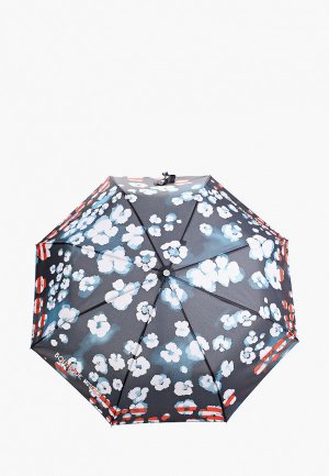 Зонт складной Boutique Moschino. Цвет: разноцветный