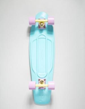 Синий классический скейтборд Penny Skateboards. Цвет: синий