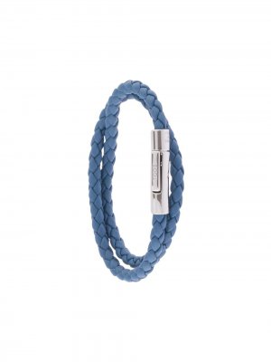 Tods woven wraparound bracelet Tod's. Цвет: синий