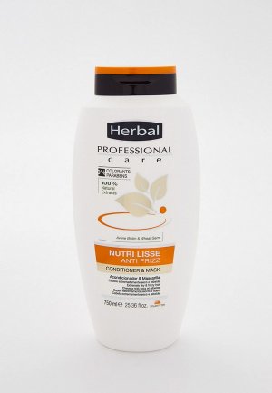 Кондиционер для волос Herbal Кондиционер-Маска питание, 750 мл. Цвет: прозрачный