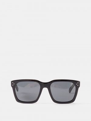 Квадратные солнцезащитные очки из ацетата , черный Celine Eyewear
