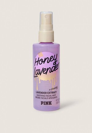 Спрей для лица Victorias Secret Victoria's расслабляющий с экстрактом лаванды и мёдом `Honey Lavender` серии PINK, 112 мл. Цвет: прозрачный