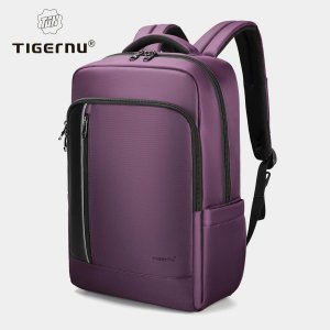 15,6 противоугонный рюкзак для женщин USB задняя сумка школьный дорожный подростков ноутбука водонепроницаемая Tigernu
