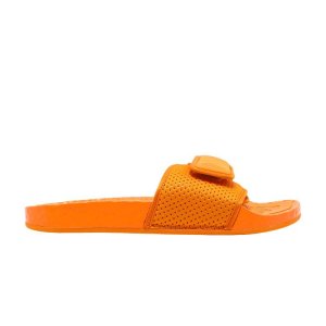 Шлепанцы Pharrell x Boost ярко-оранжевые FV7261 Adidas