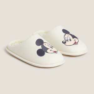 Детские тапочки-мюли Mickey Mouse Disney, бежевый Zara Home