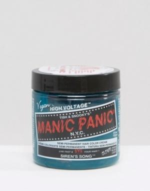 Крем-краска для волос временного действия Classic Manic Panic NYC. Цвет: зеленый