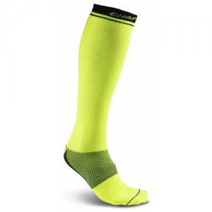 Гольфы Compression (Лайм, 22-23 (размер обуви 34-36), 2851) Craft. Цвет: желтый/зеленый