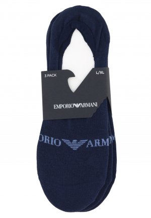 Носки EMPORIO ARMANI. Цвет: синий
