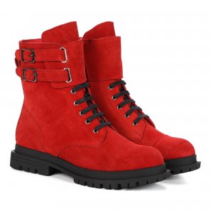 Женские высокие ботинки (22205004-4610594), крассные Clarks. Цвет: красный