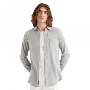 Рубашка с длинным рукавом Dockers Slim Original, серый