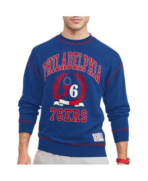 Мужской пуловер Royal Philadelphia 76ers Peter French Terry свитшот Tommy Jeans