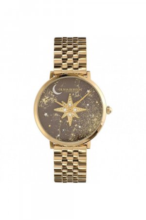 Модные аналоговые часы Celestial Nova из нержавеющей стали — 24000079 , серый Olivia Burton