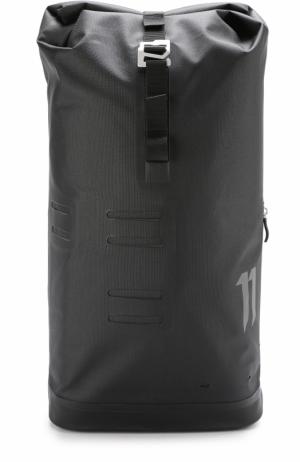 Текстильный рюкзак с декоративной отделкой 11 by Boris Bidjan Saberi. Цвет: черный