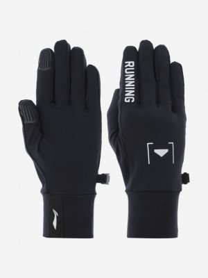 Перчатки , Черный Li-Ning. Цвет: черный