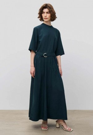 Платье Baon x Lamoda. Цвет: зеленый