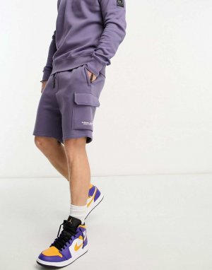Темно-фиолетовые шорты карго Siren Marshall Artist