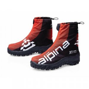 Ботинки хайкеры , размер 44 EU, красный alpina. Цвет: черный/красный