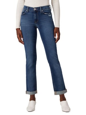 Прямые джинсы до щиколотки со средней посадкой Nico , цвет Elemental Hudson