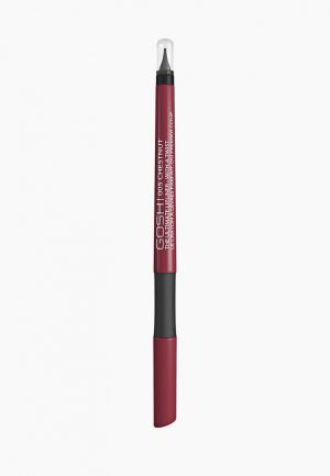 Карандаш для губ Gosh The Ultimate Lipliner-With a Twist автоматический, 0,35 г, 005. Цвет: розовый