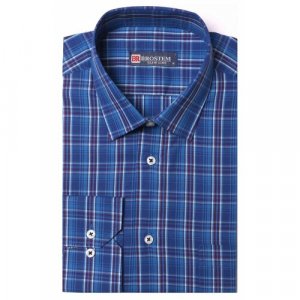 Рубашка , размер 41/42, синий Brostem. Цвет: синий