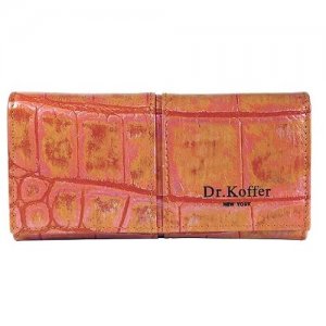 Ключница, оранжевый, коричневый Dr.Koffer. Цвет: бежевый