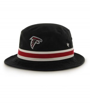 Мужская панама в полоску '47 Black Atlanta Falcons Brand '47