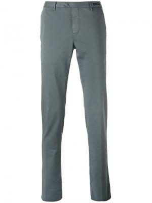 Облегающие костюмные брюки Pt01. Цвет: серый