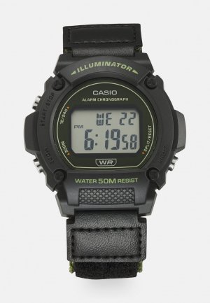 Цифровые часы BAND SERIES W-219HB , цвет black Casio