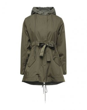 Легкое пальто EMMA & GAIA. Цвет: зеленый-милитари