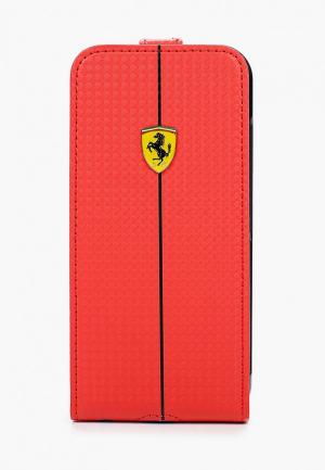 Чехол для iPhone Ferrari 6 / 6S, Formula One Flip Red. Цвет: красный