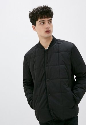 Куртка утепленная Topman. Цвет: черный