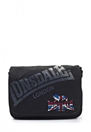 Сумка Lonsdale Record Bag. Цвет: черный