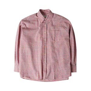 Рубашка Borrowed BD 'Pink Kumble Check', розовый Our Legacy