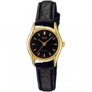 Наручные часы Collection Women LTP-1094Q-1A, золотой, черный CASIO. Цвет: золотистый/золотой
