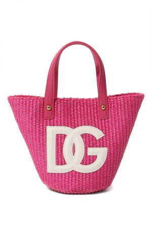 Сумка Dolce & Gabbana. Цвет: розовый