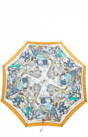 Зонт Burberry Prorsum. Цвет: оранжевый