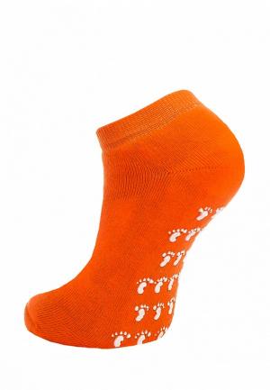Носки Mademoiselle. Цвет: оранжевый