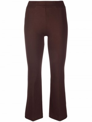 Укороченные брюки Blanca Vita. Цвет: коричневый
