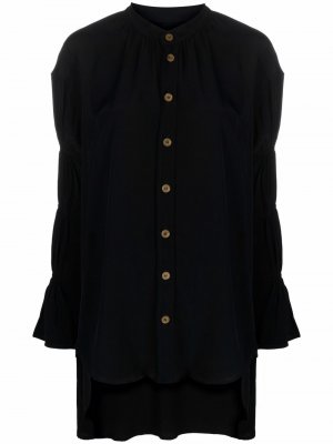 Блузка с присборенными рукавами Vivienne Westwood. Цвет: черный