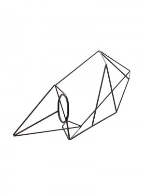 Браслет оверсайз геометричной формы Rick Owens. Цвет: черный