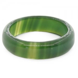 Кольцо Агат, размер 17, зеленый Agat77. Цвет: зеленый
