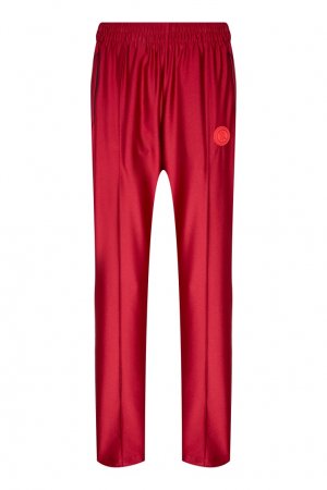 Красные спортивные брюки ZIQ & YONI. Цвет: красный