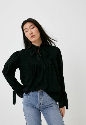 Блуза Minaku. Цвет: черный